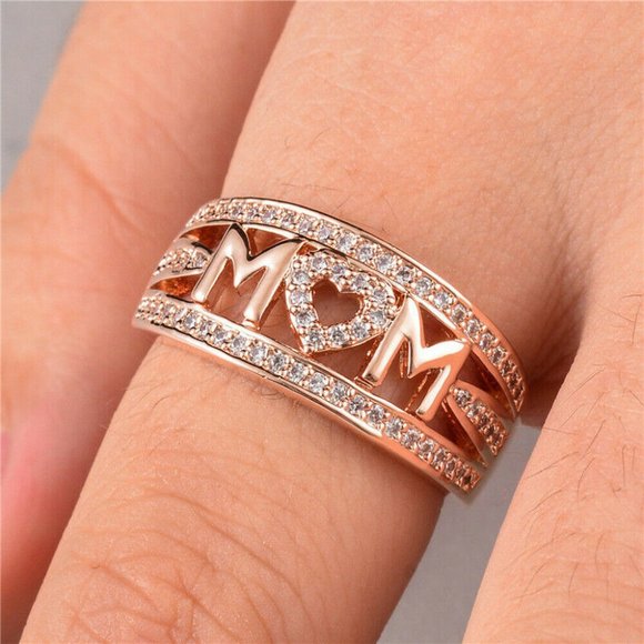 Just In✨ Mom Rose Gold Ring - Picture 2 of 3